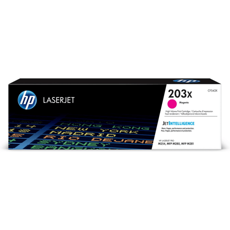 HP 203X Magenta Toner Cartridge 2,500 Pages Original CF543X Single-pack