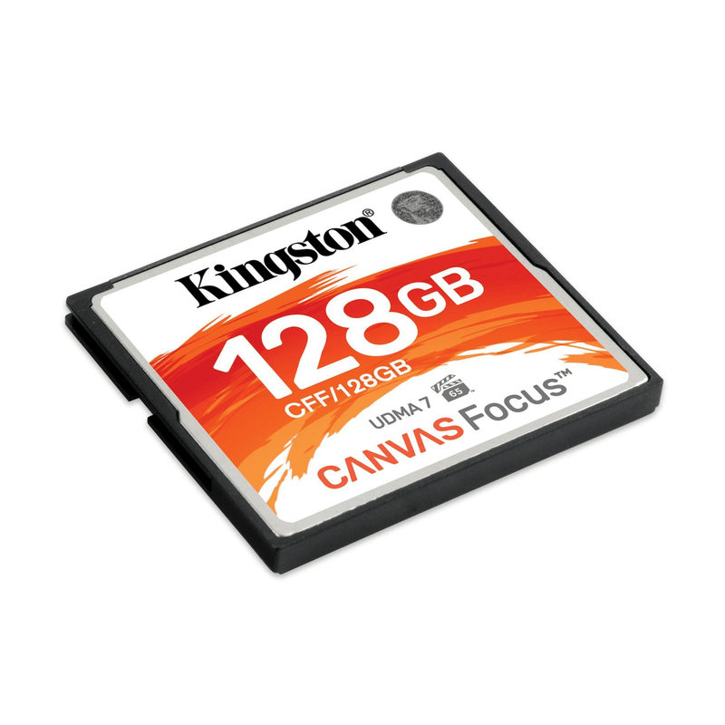 Kingston Canvas Focus Memory Card 128GB CompactFlash CFF/128GB