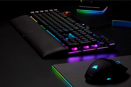 Corsair K100 RGB keyboard USB QWERTZ Dutch Black