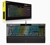 Corsair K100 RGB keyboard USB QWERTZ Dutch Black