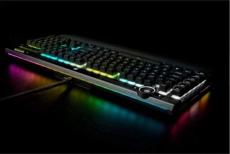 Corsair K100 RGB keyboard USB QWERTZ Dutch Black