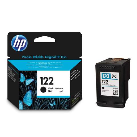 HP 122 Black Printer Ink Cartridge Original CH561HK Single-pack