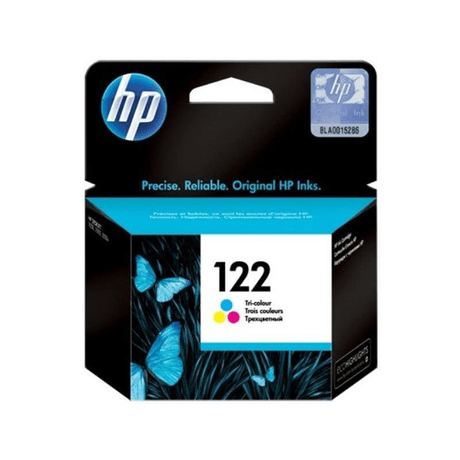 HP 122 TRI-COLOUR INK CARTRIDGE