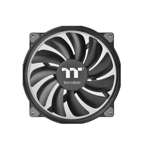 Thermaltake Riing Plus 20 Computer Case Fan 200mm Black 1000rpm CL-F069-PL20SW-A