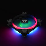 Thermaltake Riing Trio 12 LED RGB Radiator Fan TT Premium Edition Computer Case 120mm 1500rpm CL-F072-PL12SW-A