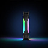 Thermaltake Riing Trio 12 LED RGB Radiator Fan TT Premium Edition Computer Case 120mm 1500rpm CL-F072-PL12SW-A