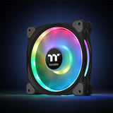 Thermaltake Riing Duo 12 RGB Premium Edition Computer Case Fan 120mm Black 1500rpm CL-F073-PL12SW-A