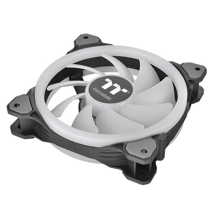 Thermaltake Riing Trio 14 RGB TT Premium Edition CPU Fan 140mm Black and Grey 1400rpm CL-F077-PL14SW-A