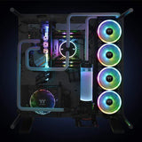 Thermaltake Riing Trio 14 RGB TT Premium Edition CPU Fan 140mm Black and Grey 1400rpm CL-F077-PL14SW-A