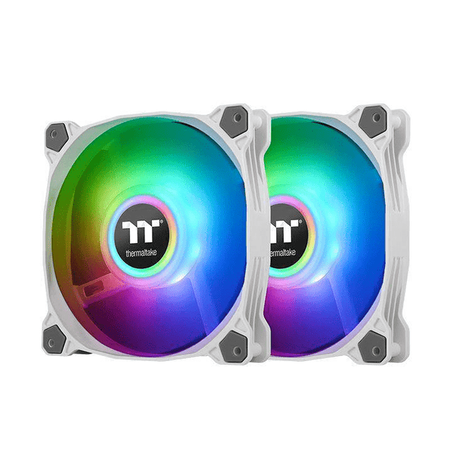 Thermaltake Pure Duo 12 Universal Fan 12 cm White 2 pc(s)