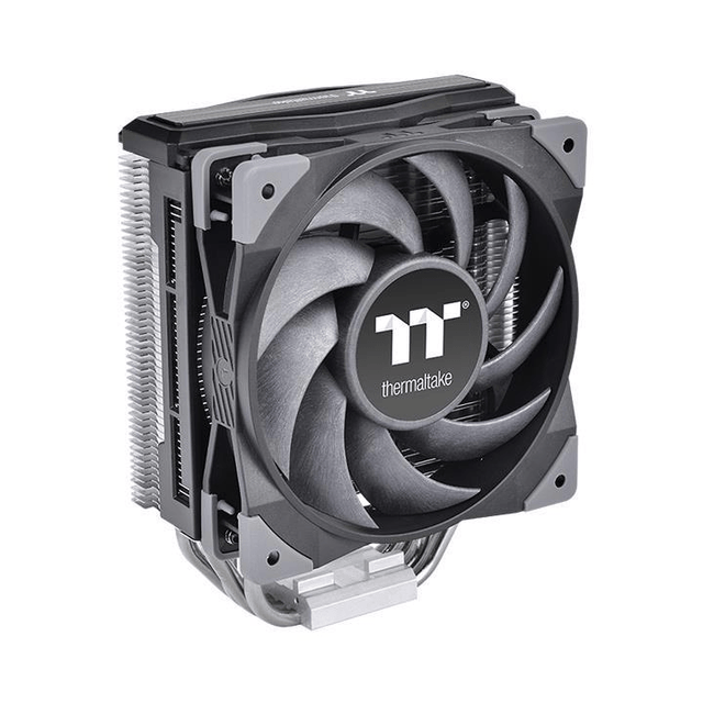 Thermaltake Toughair 310 Processor Cooler 12 cm Black, Silver