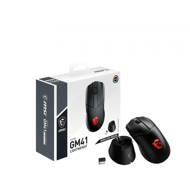 MSI CLUTCH GM41 Lightweight Wireless Gaming Mouse