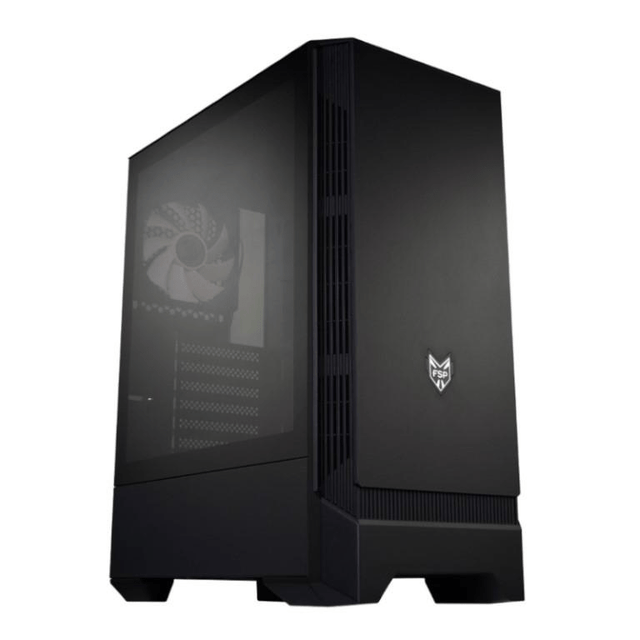 FSP FSP CMT260 Mini-ITX ARGB Mid-Tower Micro-ATX Gaming PC Case Black CMT260