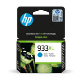 HP 933XL Cyan High Yield Printer Ink Cartridge Original CN054AE Single-pack