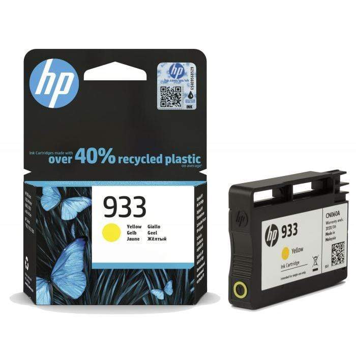 HP 933 Yellow Standard Yield Printer Ink Cartridge Original CN060AE Single-pack