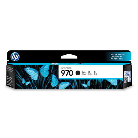 HP 970 Black Standard Yield Printer Ink Cartridge Original CN621AE Single-pack