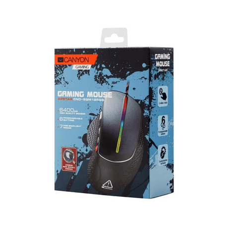 Canyon Apstar GM-12 Wired Optical Gaming Mouse CND-SGM12RGB