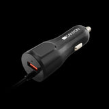 Canyon C-033 1.2m Lightning Car Adapter CNE-CCA033B-US