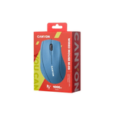 Canyon M-05 Wired USB Optical Mouse Light Blue CNE-CMS05BX