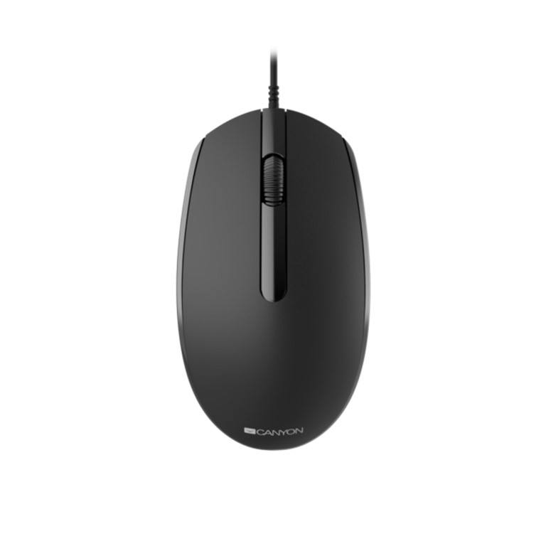 Canyon M-10 Wired USB Optical Mouse With a Smooth Sliding Effect CNE-CMS10B