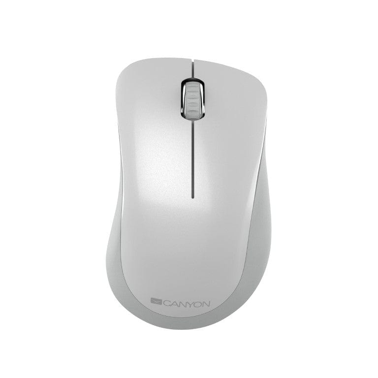 Canyon MW-11 Wireless Optical Mouse With Pixart Sensor Pearl White CNE-CMSW11PW