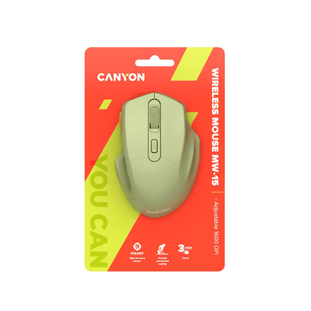 Canyon MW-15 Wireless Mouse - Gold CNE-CMSW15GO