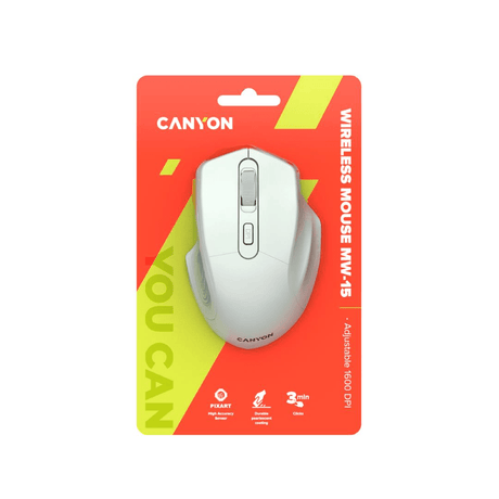 Canyon MW-15 Wireless Mouse - White CNE-CMSW15PW