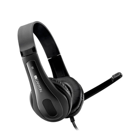 Canyon HSC-1 Simple Wired Headset Black CNS-CHSC1B