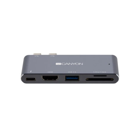 Canyon DS-5 5-in-1 Thunderbolt 3 Docking Station Space Grey CNS-TDS05DG