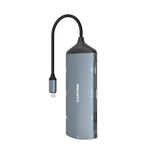 Canyon DS-15 8-in-1 USB-C Hub Dark Grey CNS-TDS15