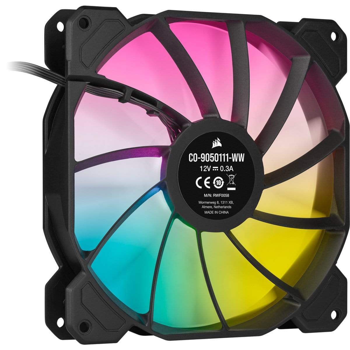 Corsair SP140 RGB ELITE Computer case Fan 14 cm Black 2 pc(s)