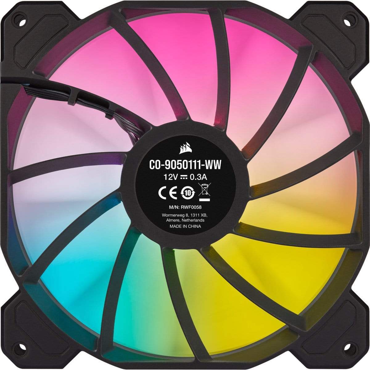 Corsair SP140 RGB ELITE Computer case Fan 14 cm Black 2 pc(s)