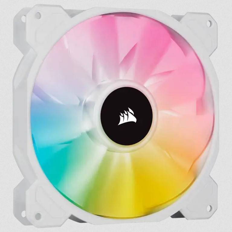 Corsair SP140 RGB ELITE Performance RGB Cooling Fan White Single-pack CO-9050138-WW