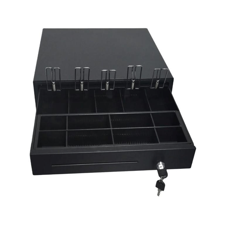 Pinnpos CM410 Cash Drawer Black CR-2022-M