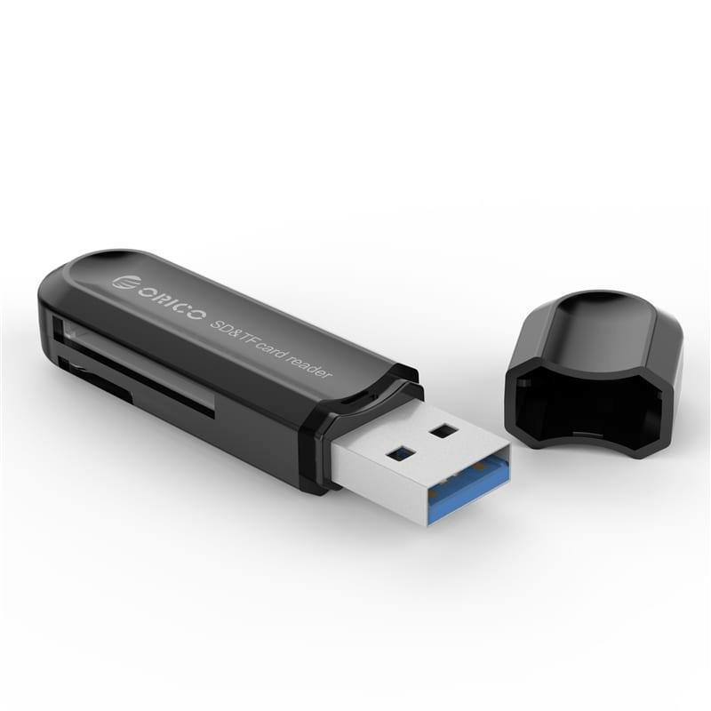 Orico USB 3.0 SD and TF Card Reader CRS21-BK