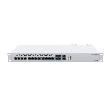 Mikrotik CRS312-4C+8XG-RM Network Switch L3 10G Ethernet