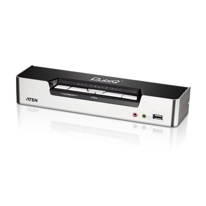 ATEN CS1794 KVM Switch Silver