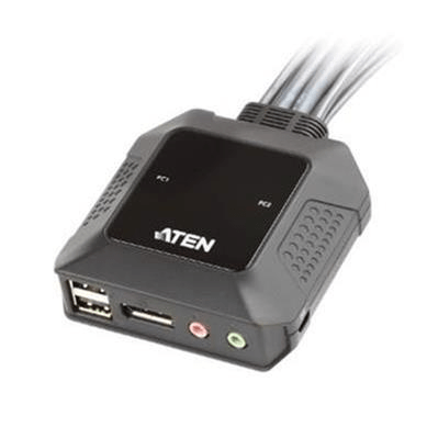 ATEN CS22DP KVM Switch Black