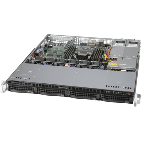 Supermicro SuperChassis 813MF2TQC4-R407CB 1U Rack 4X 3.5 Hot-Swap HDD 400W RPSU CSE-813MF2TQC4-R407CB