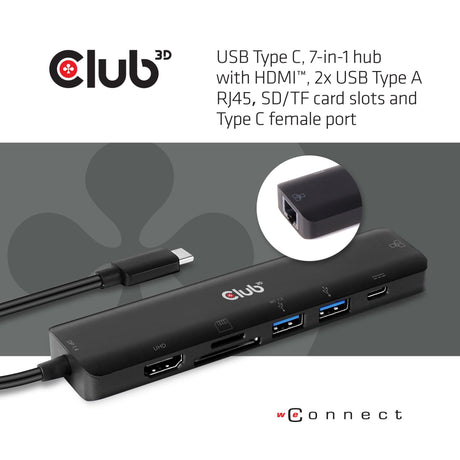 CLUB3D CSV-1592 Notebook Dock/port Replicator