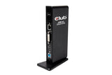 CLUB3D SenseVision USB3.0 Dual Display Docking Station CSV-3242HD