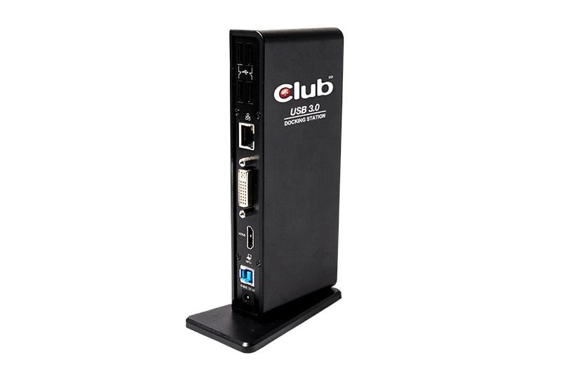 CLUB3D SenseVision USB3.0 Dual Display Docking Station CSV-3242HD