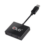 CLUB3D Multi Stream Transport Hub DisplayPort to Triple DisplayPort 1.2 Monitor CSV-5300A