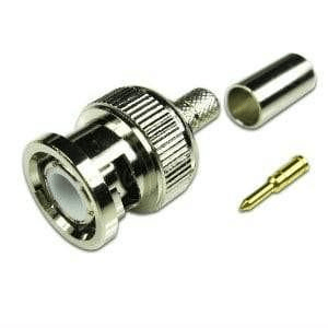 Syntech CCTV BNC Male Crimp on 10-pack CT5045