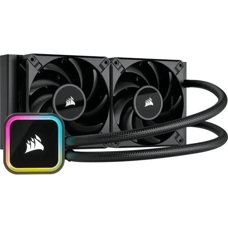 Corsair H100i Liquid CPU Cooler Black CW-9060058-WW