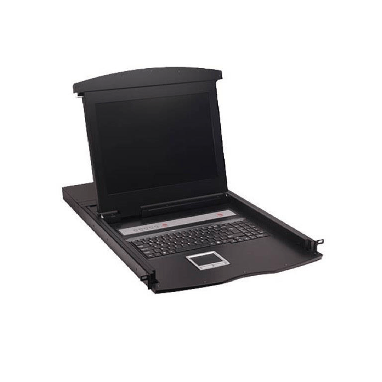 Cattex 8-port 17-inch LCD VGA KVM Console CX-1708