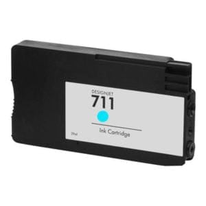 HP 711 29-ml DesignJet Cyan Printer Ink Cartridge Original CZ130A Single-pack