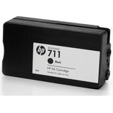 HP 711 80-ml DesignJet Black High Yield Printer Ink Cartridge Original CZ133A Single-pack