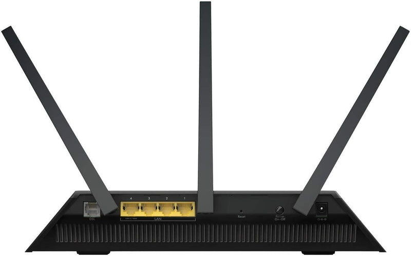 Netgear D7000 Wi-Fi 5 Wireless Router - Dual-band 2.4GHz and 5GHz Gigabit Ethernet Black D7000-100PES