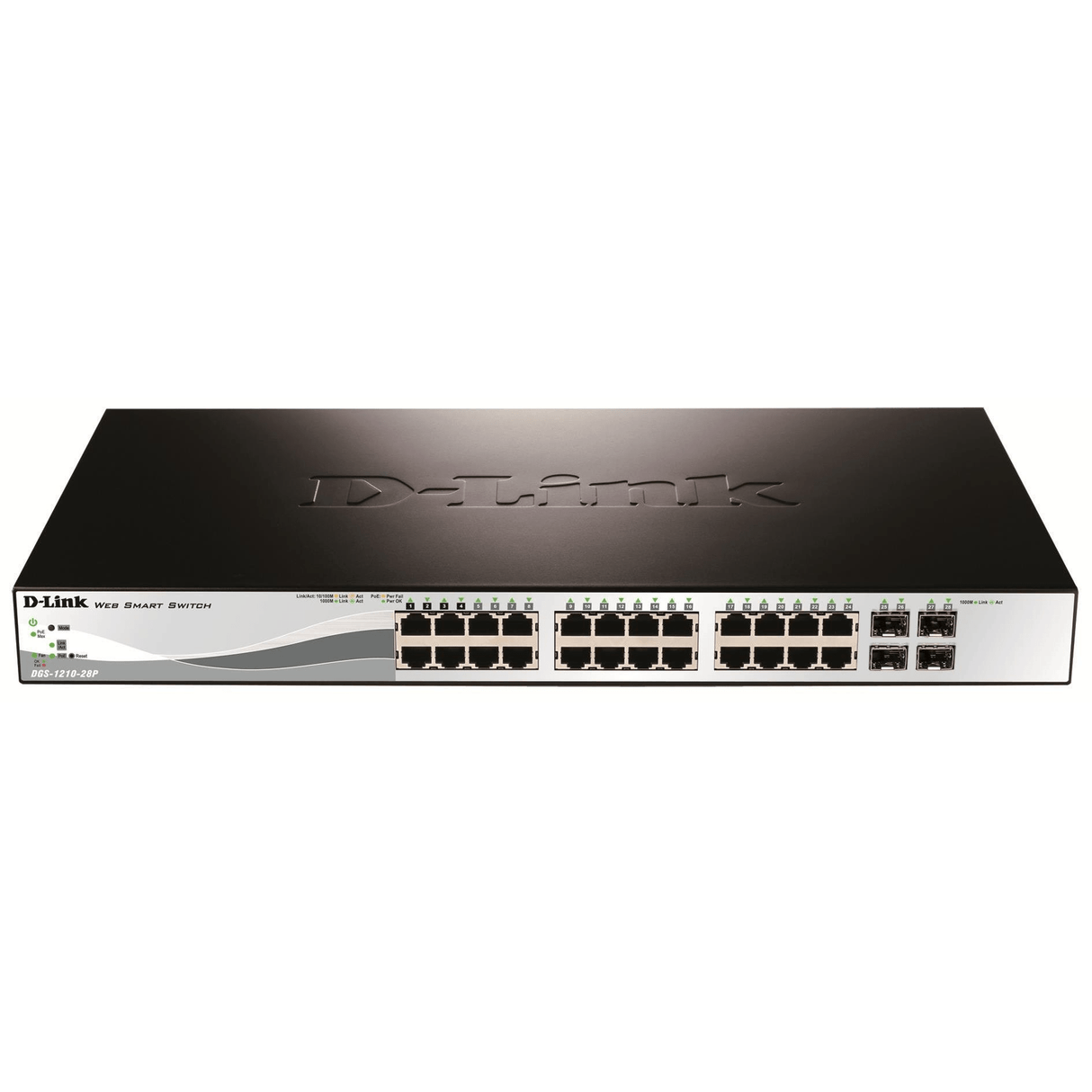 D-Link DGS-1210-28P 28-port Gigabit Smart Managed PoE Switch